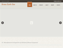 Tablet Screenshot of brassearthbar.com